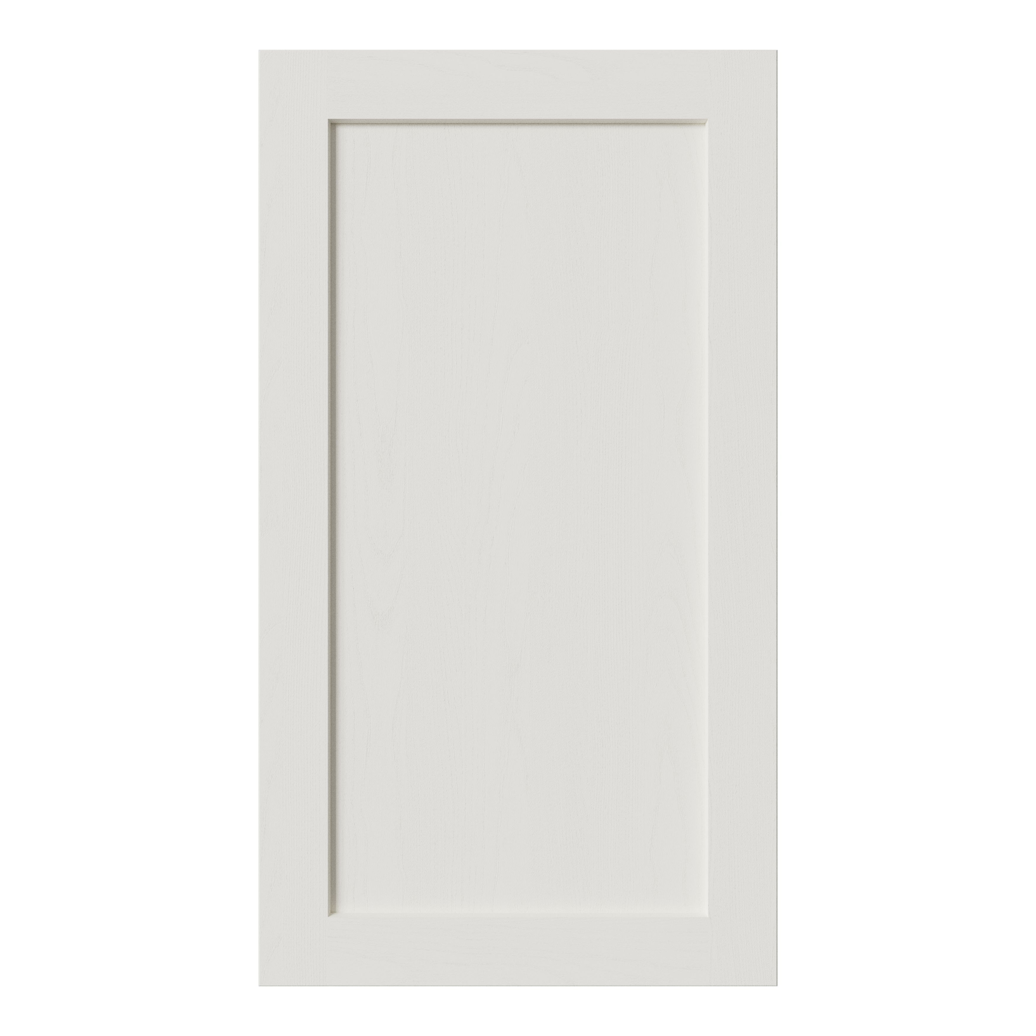 Tydeman Matt porcelain Shaker Tall wall Cabinet door (W)500mm (H)900mm (T)20mm