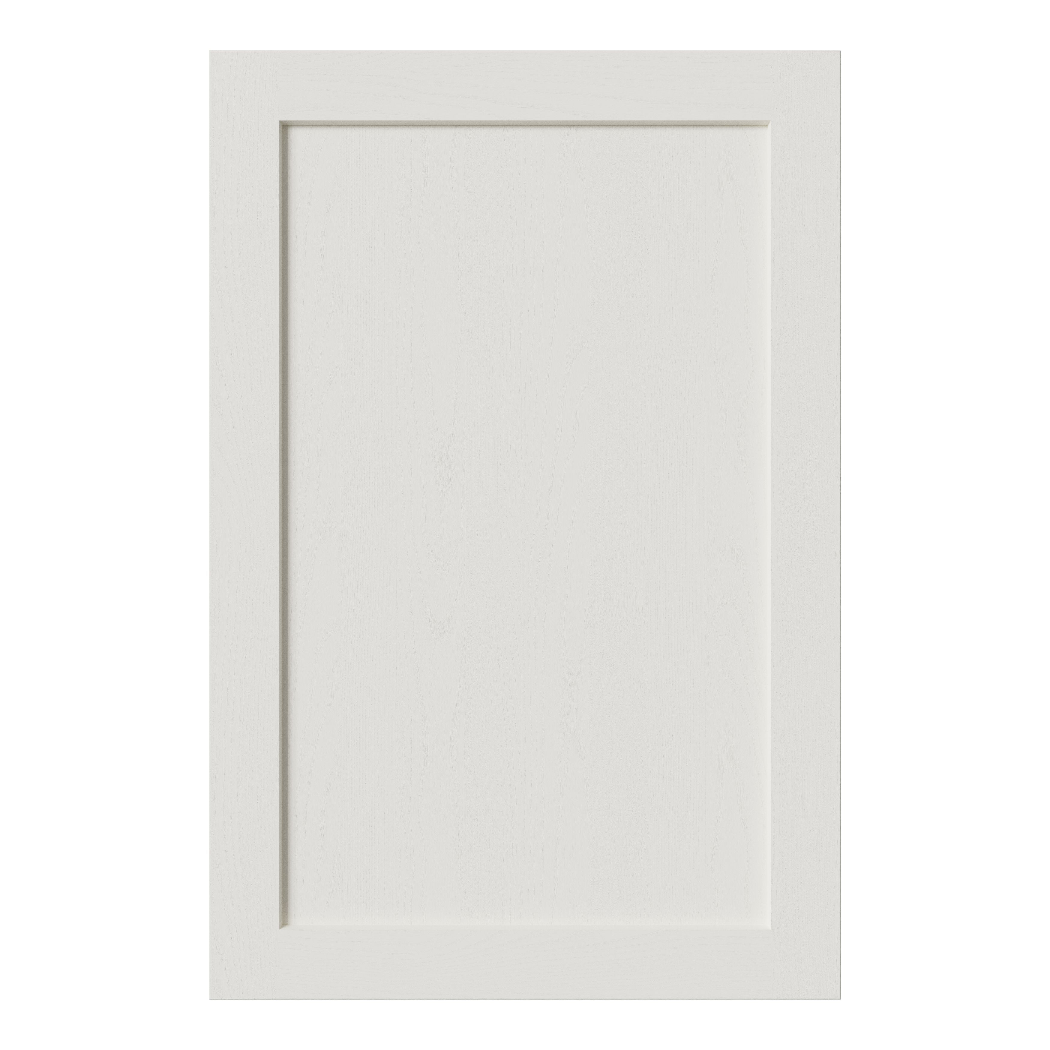 Tydeman Matt porcelain Shaker Tall wall Cabinet door (W)600mm (H)900mm (T)20mm