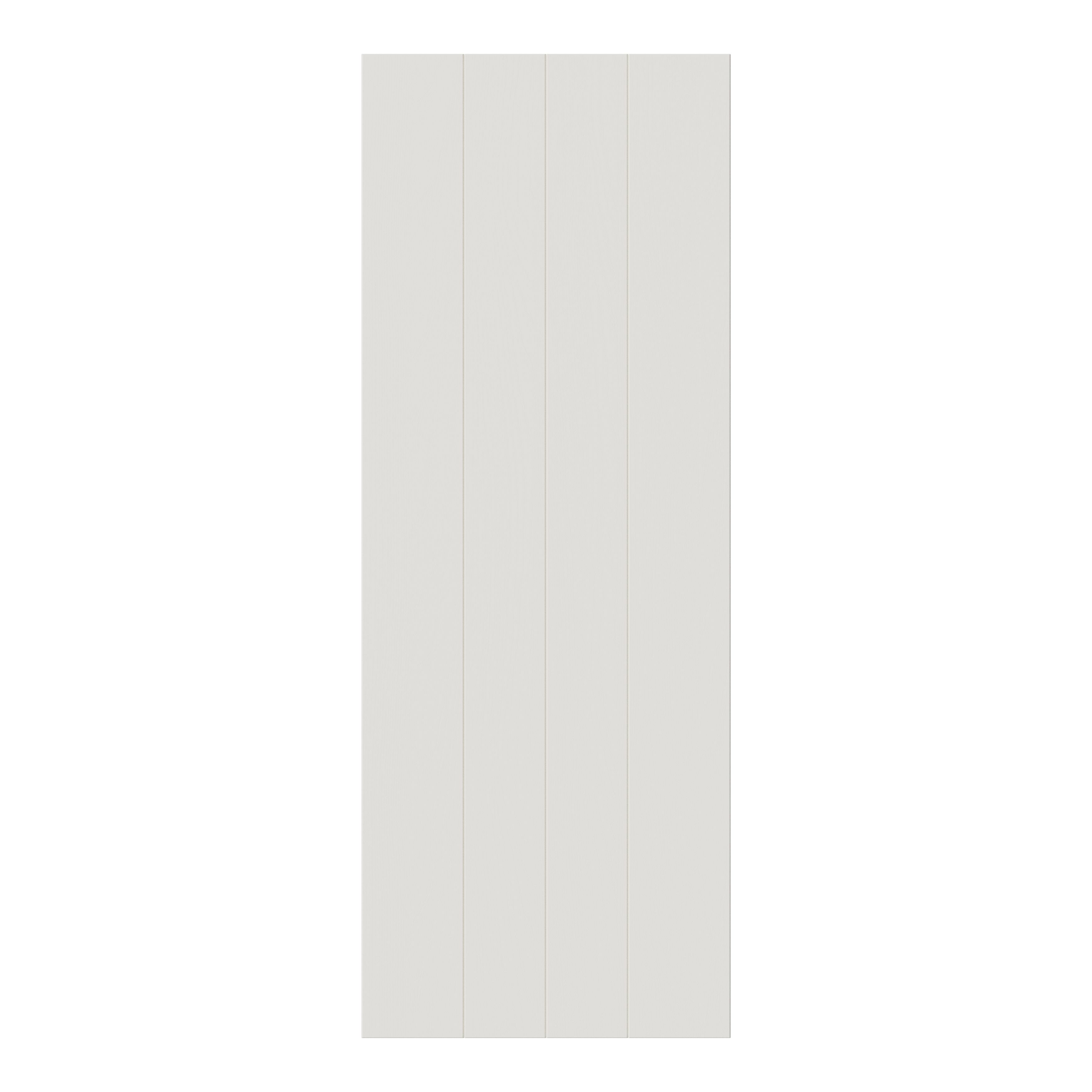 Tydeman Matt porcelain Tongue & Groove Tall Clad on larder panel (H