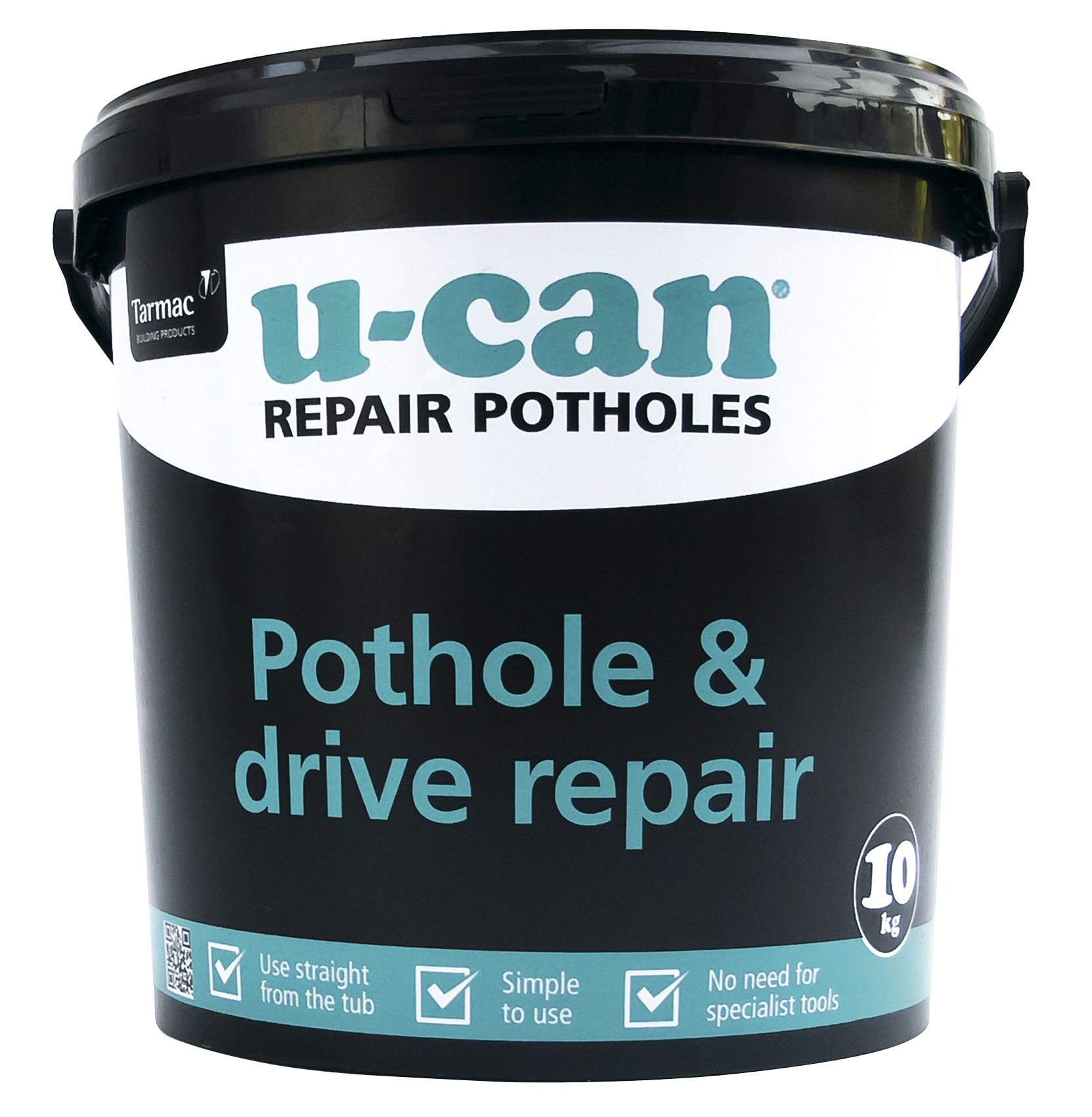 UCan Ready mixed Pothole Repair mortar, 10kg Tub DIY at B&Q