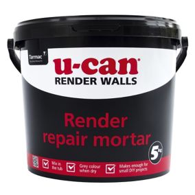 U-Can Rendering Repair mortar, 5kg Tub