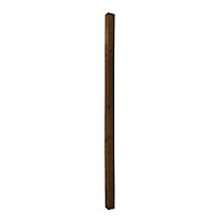 UC4 Brown Square Wooden Fence post (H)2.1m (W)75mm, Pack of 3