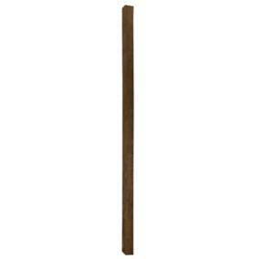 UC4 Brown Square Wooden Fence post (H)2.4m (W)75mm, Pack of 4