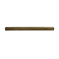 UC4 Green Square Wooden Fence post (H)1.8m (W)100mm, Pack of 3