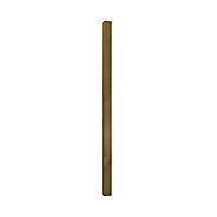 UC4 Green Square Wooden Fence post (H)1.8m (W)75mm, Pack of 5