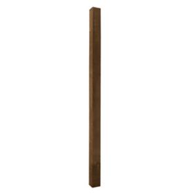 UC4 Timber Square Fence post (H)2.1m (W)100mm, Pack of 5