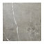 Ultimate Grey Gloss Marble effect Porcelain Wall & floor Tile, Pack of 3, (L)595mm (W)595mm