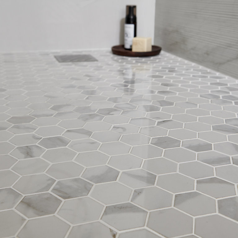 Ultimate White Polished Marble Effect, How To Clean Marble Mosaic Tile