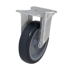 Unbraked Heavy duty Fixed Castor WC109, (Dia)102mm (H)127mm (Max. Weight)70kg