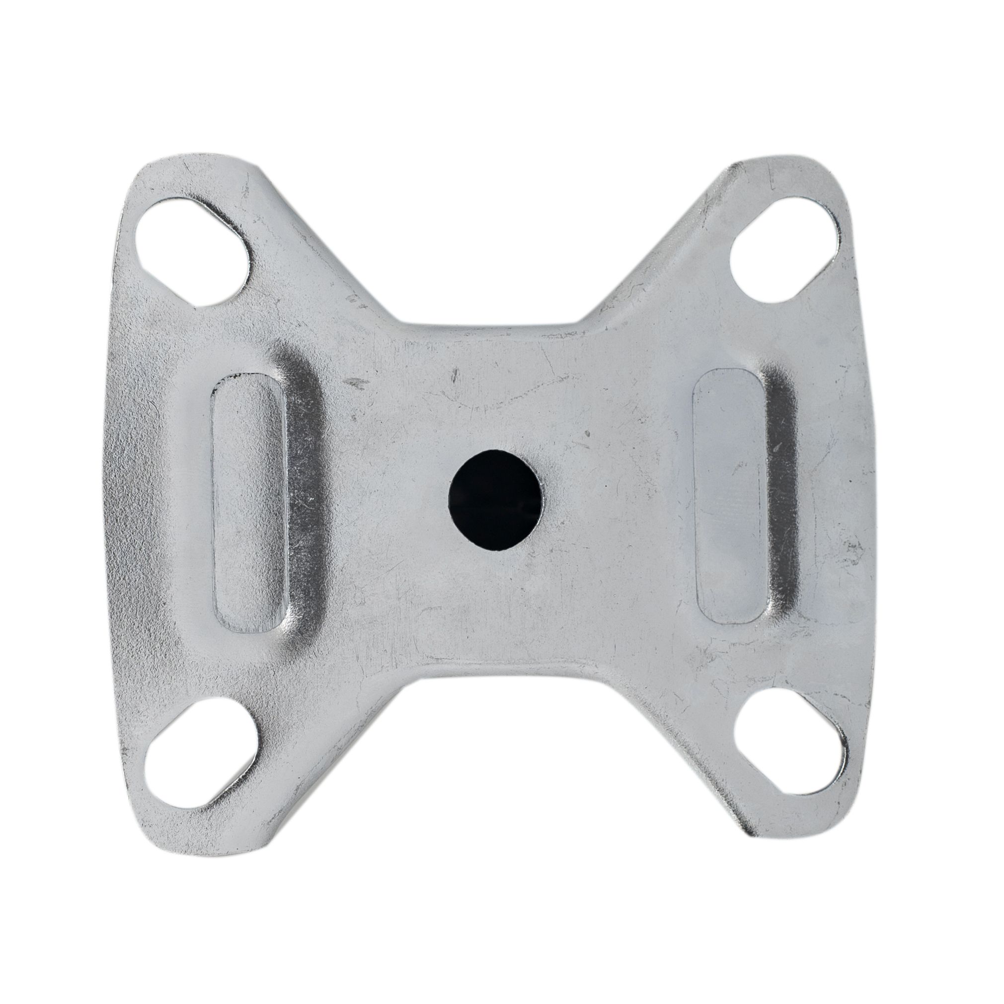 Unbraked Heavy duty Fixed Castor WC109, (Dia)102mm (H)127mm (Max. Weight)70kg