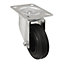Unbraked Heavy duty Swivel Castor WC48, (Dia)100mm (H)127mm (Max. Weight)75kg