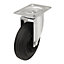 Unbraked Heavy duty Swivel Castor WC49, (Dia)125mm (H)155mm (Max. Weight)100kg