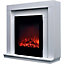 Unbranded 1.5kW White Electric Fire