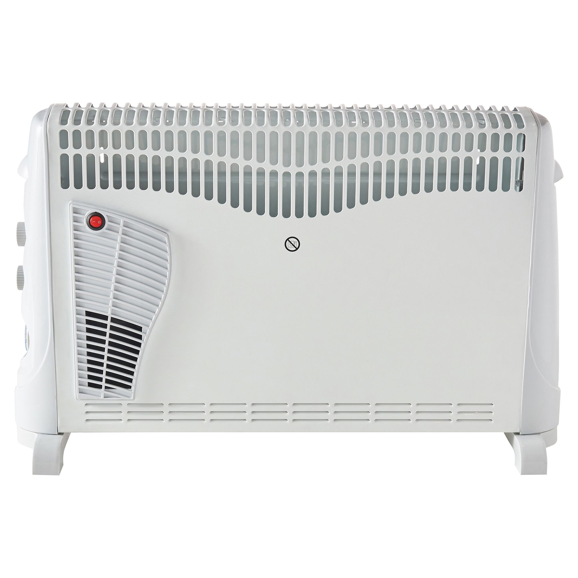 Unbranded 2500W White Convector heater With timer function