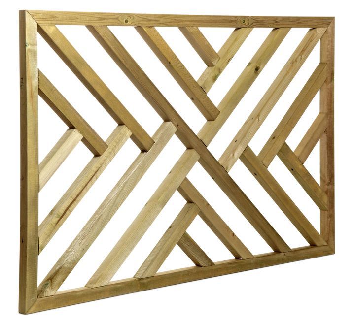 Unbranded Modern Trellis panel (W)1.13m (H)0.76m DIY at B&Q