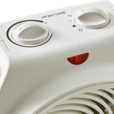 Unbranded NF9025-20 2000W White Fan heater