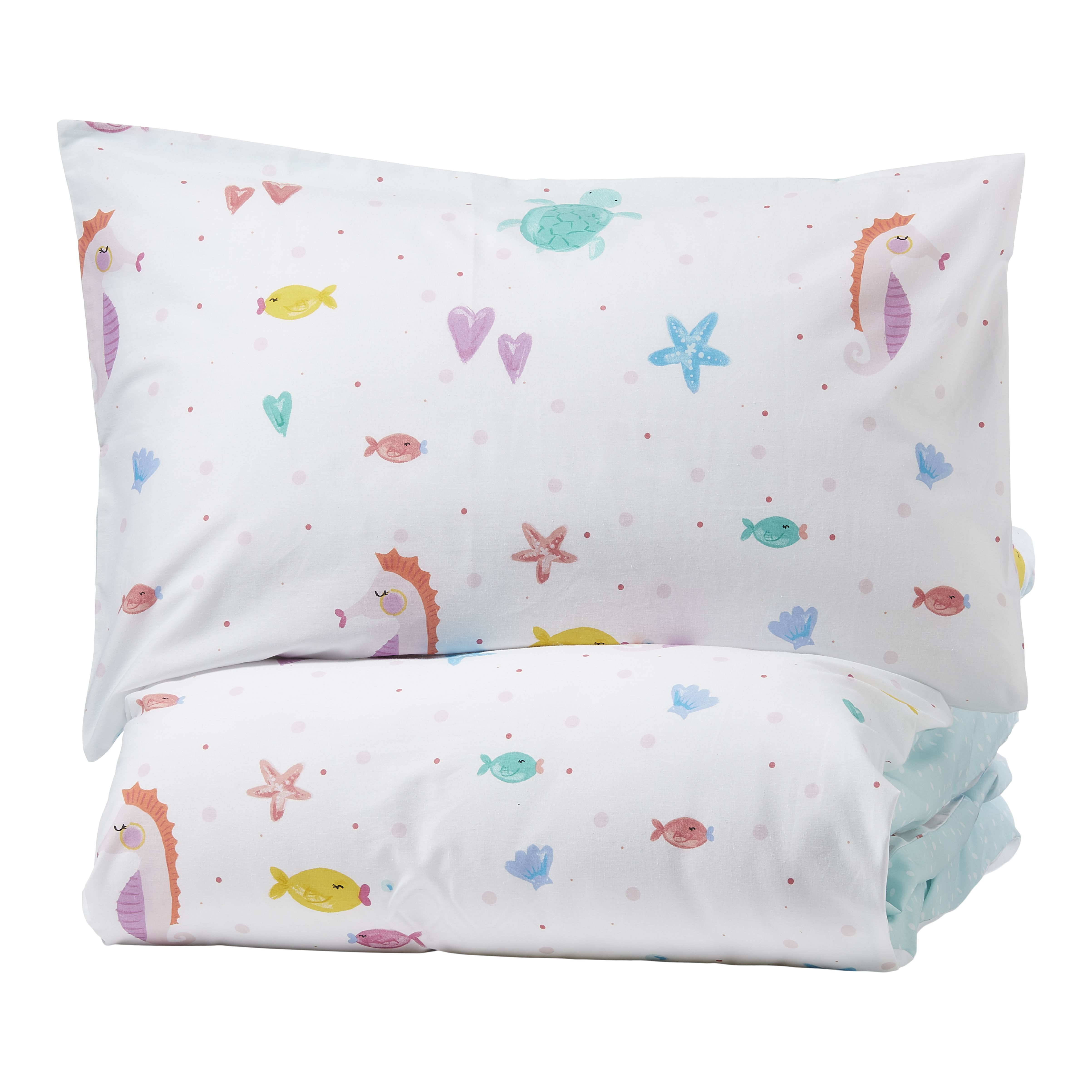 Single duvet and pillow clearance set