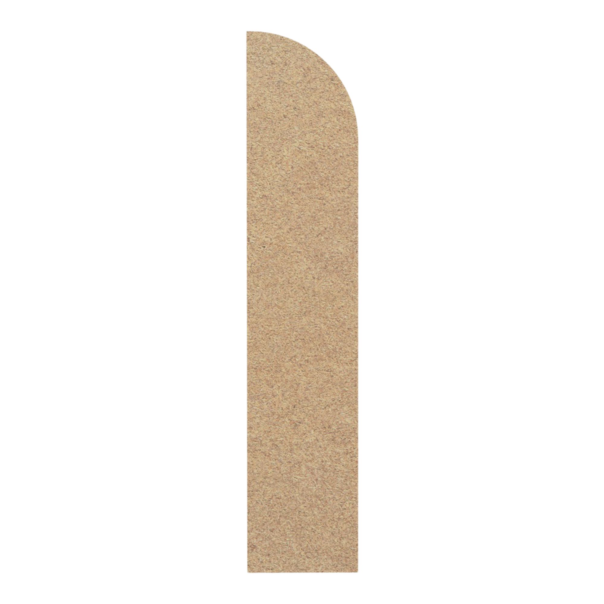 Unfinished Neutral MDF Oak Round Skirting board (L)2400mm (W)69mm (T)15mm