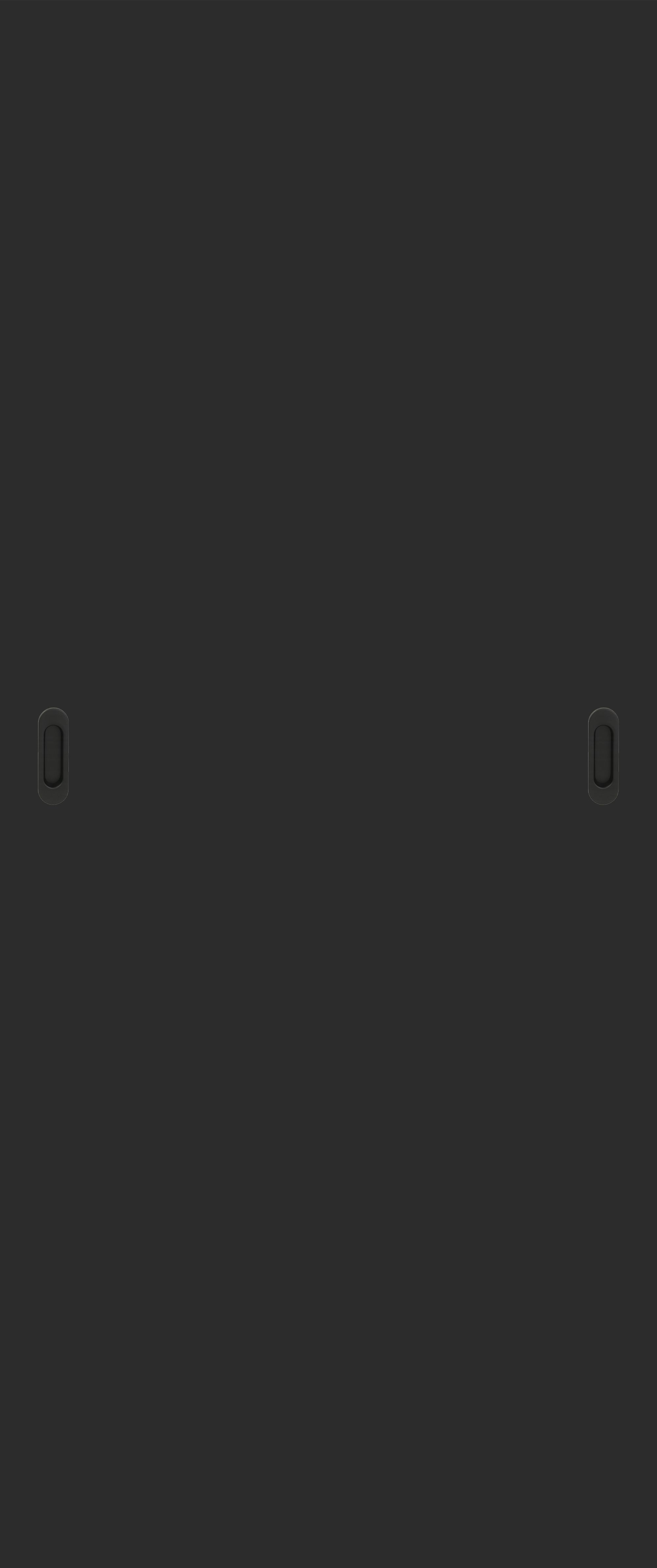 Unglazed Contemporary Wood & black Oak Internal Sliding door, (H)2035mm (W)844mm