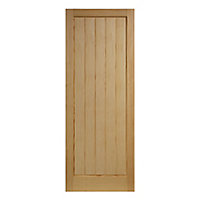 Unglazed Cottage Internal Door, (H)2040mm (W)826mm (T)40mm