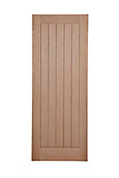 Unglazed Cottage Oak veneer Internal Door, (H)1981mm (W)686mm (T)35mm