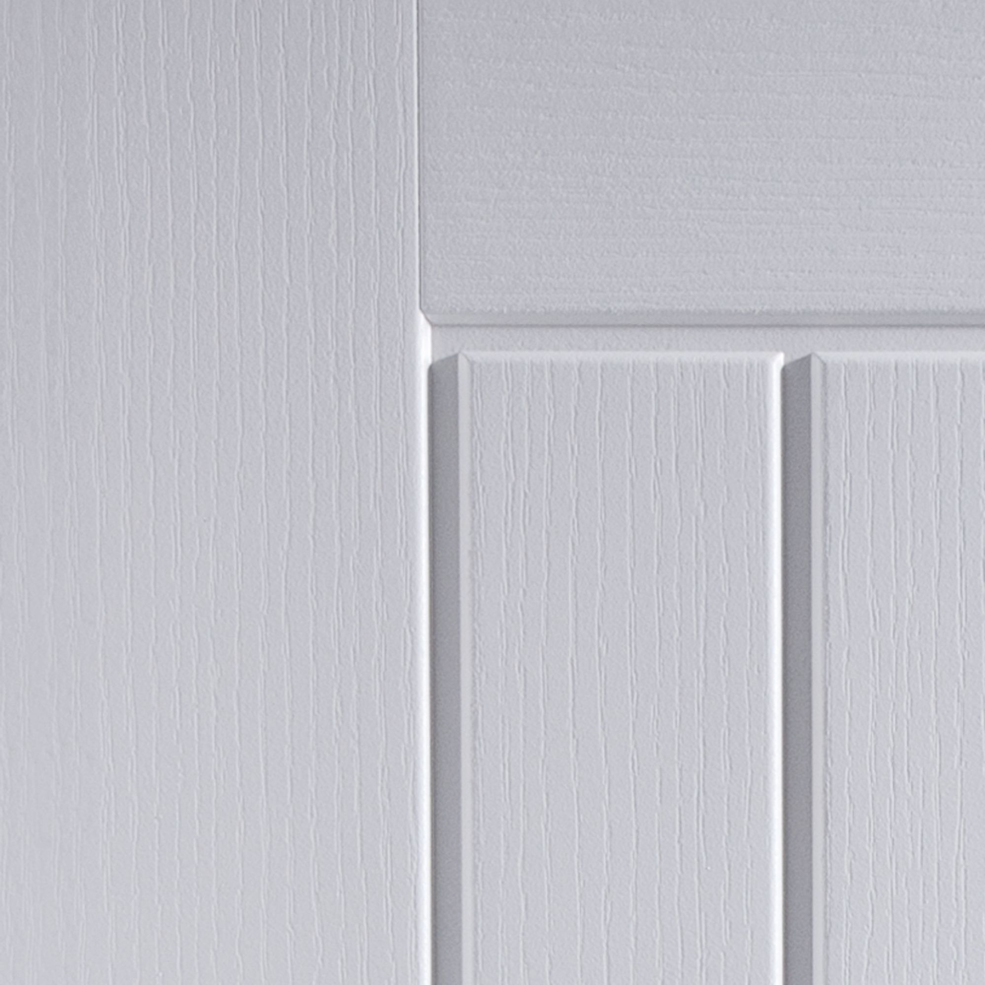 Unglazed Cottage White Woodgrain effect Internal Door, (H)1981mm (W)686mm (T)35mm