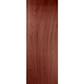 Unglazed Flush Ply veneer Internal Door, (H)2032mm (W)813mm (T)35mm