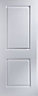 Unglazed White Internal Sliding Door, (H)2040mm (W)826mm