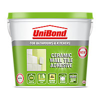 UniBond Advanced all purpose Ready mixed Beige Tile Adhesive, 14.75kg