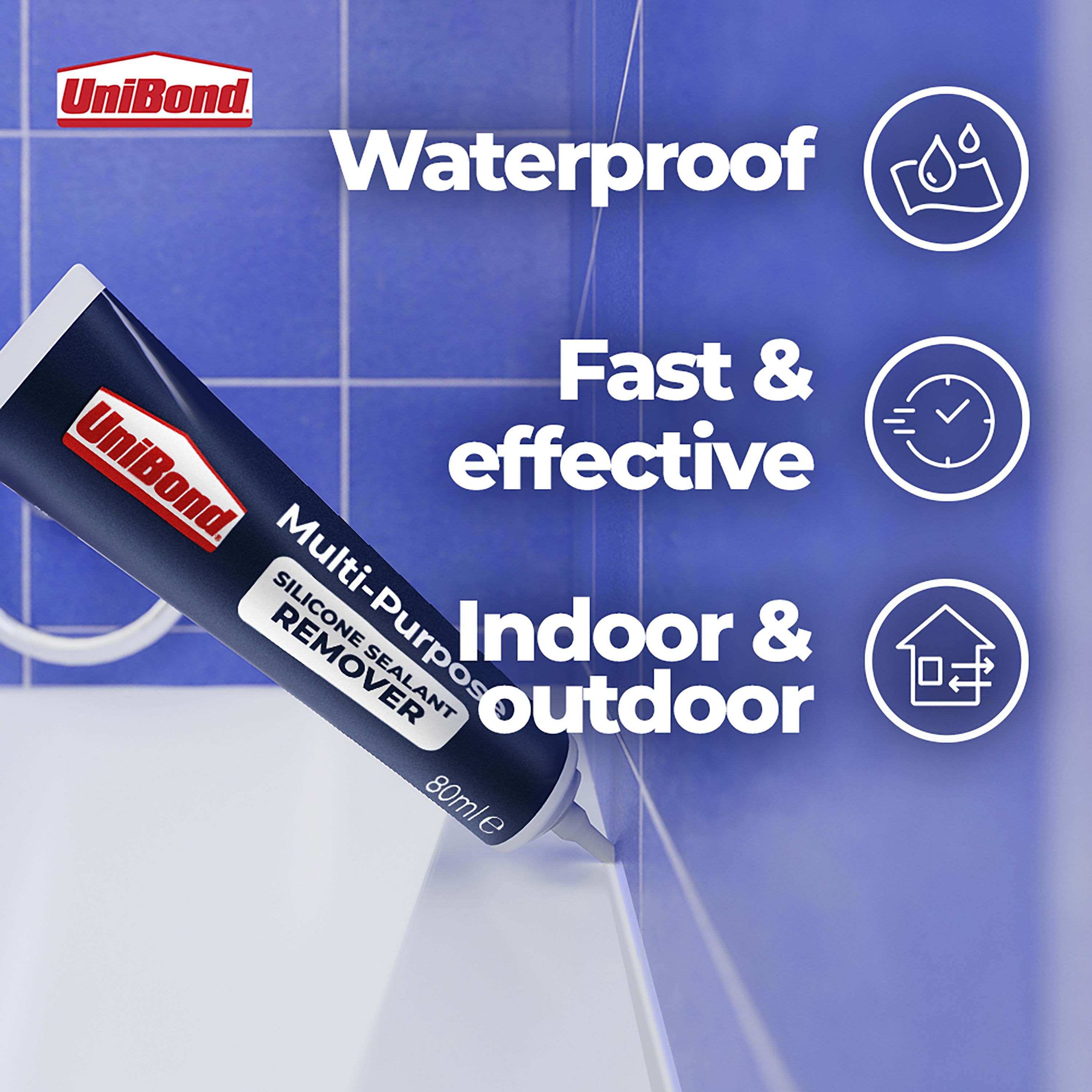 UniBond All purpose Sealant remover, 80ml