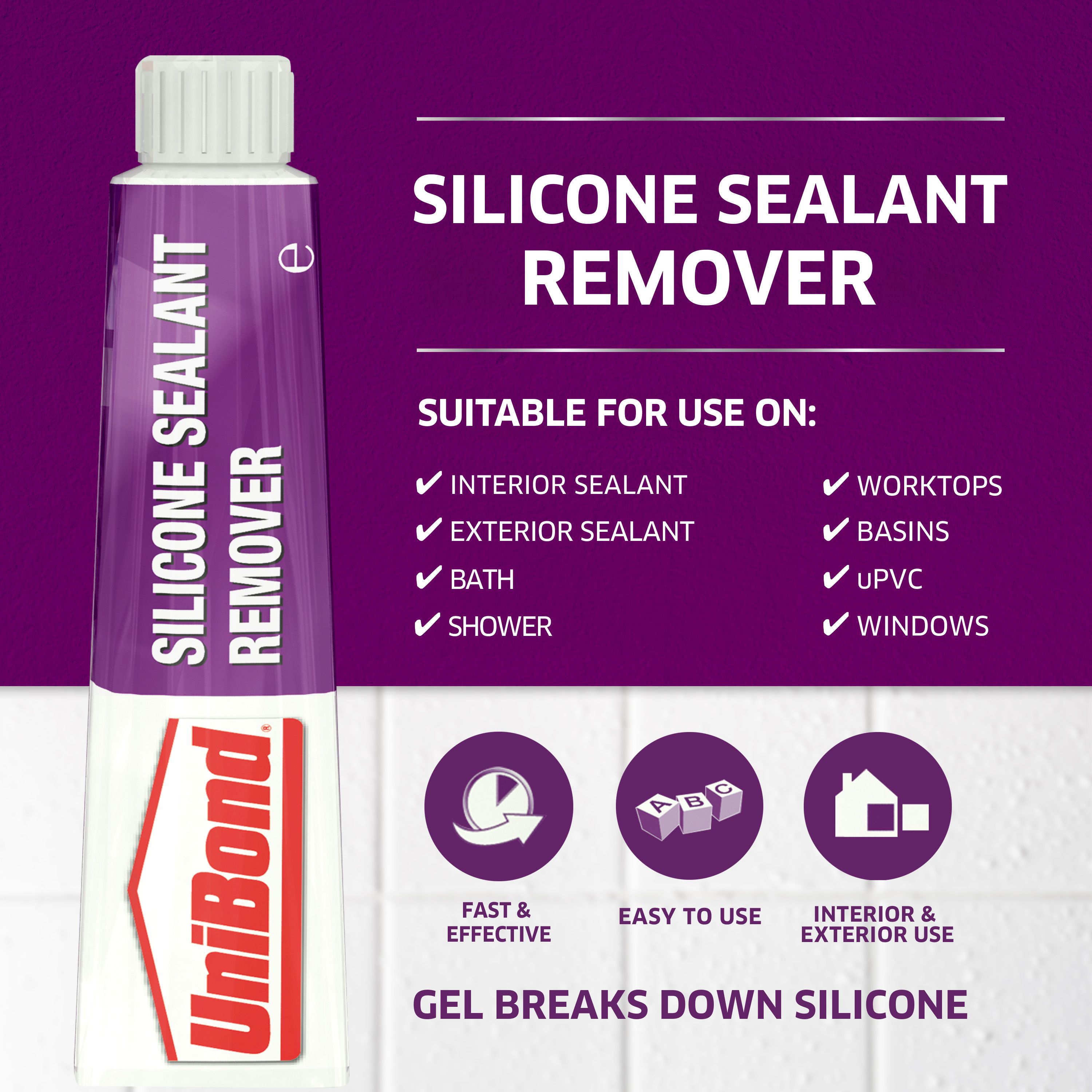 Unibond silicone clearance remover