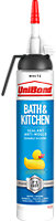 UniBond Bath & kitchen White Silicone-based Sanitary sealant