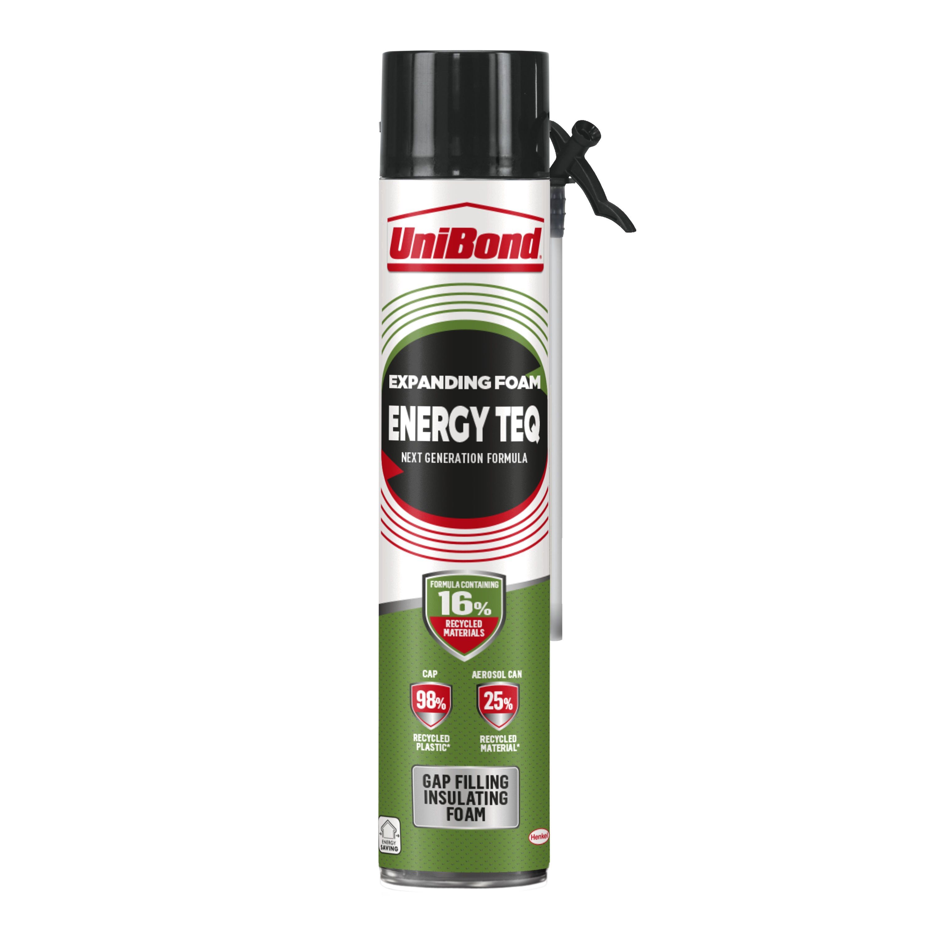 UniBond Energy Teq Hand-held Gap filling Expanding foam 750ml