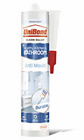 UniBond Mould resistant Translucent Living area Sanitary sealant, 300ml