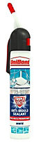 UniBond Mould resistant White Silicone-based Sealant, 200ml