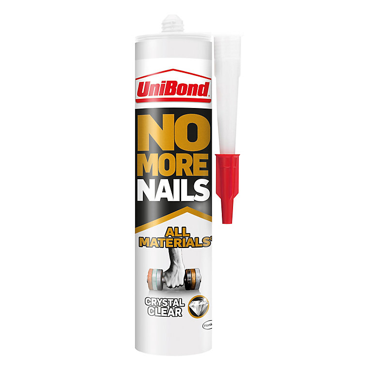 UniBond No More Nails Crystal Clear Multi-purpose Grab adhesive 290ml | DIY  at B&Q