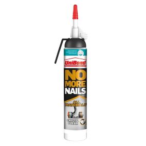 UniBond No More Nails Crystal Clear Solvent-free Clear Grab adhesive 210g