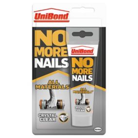 UniBond No More Nails Crystal Clear Solvent-free Clear Grab adhesive 90g