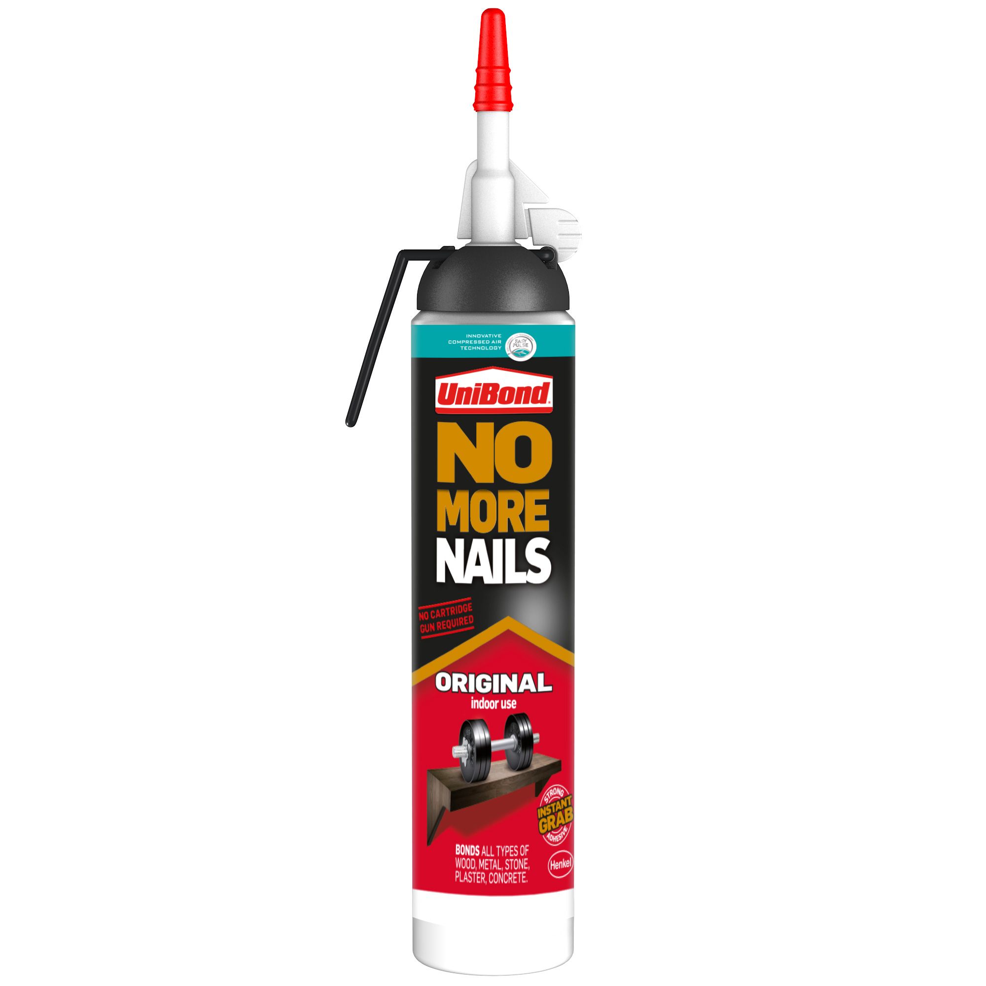 Unibond No More Nails Solvent Free White Grab Adhesive 0ml Diy At B Q