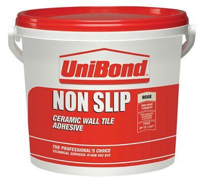 UniBond Non Slip Beige Adhesive, 14kg