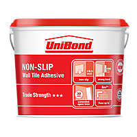 UniBond Non slip Ready mixed Beige Tile Adhesive, 14kg