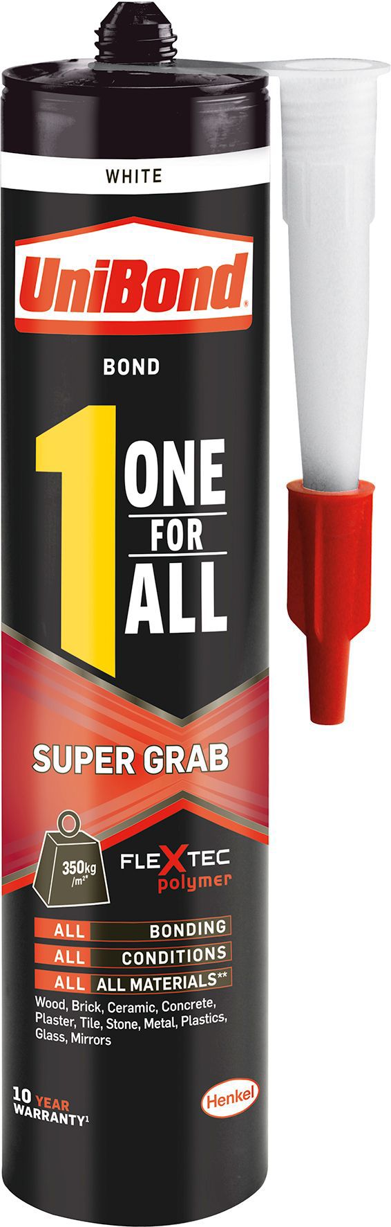 UniBond One For All Super Grab Solvent Free Grab Adhesive | DIY At B&Q