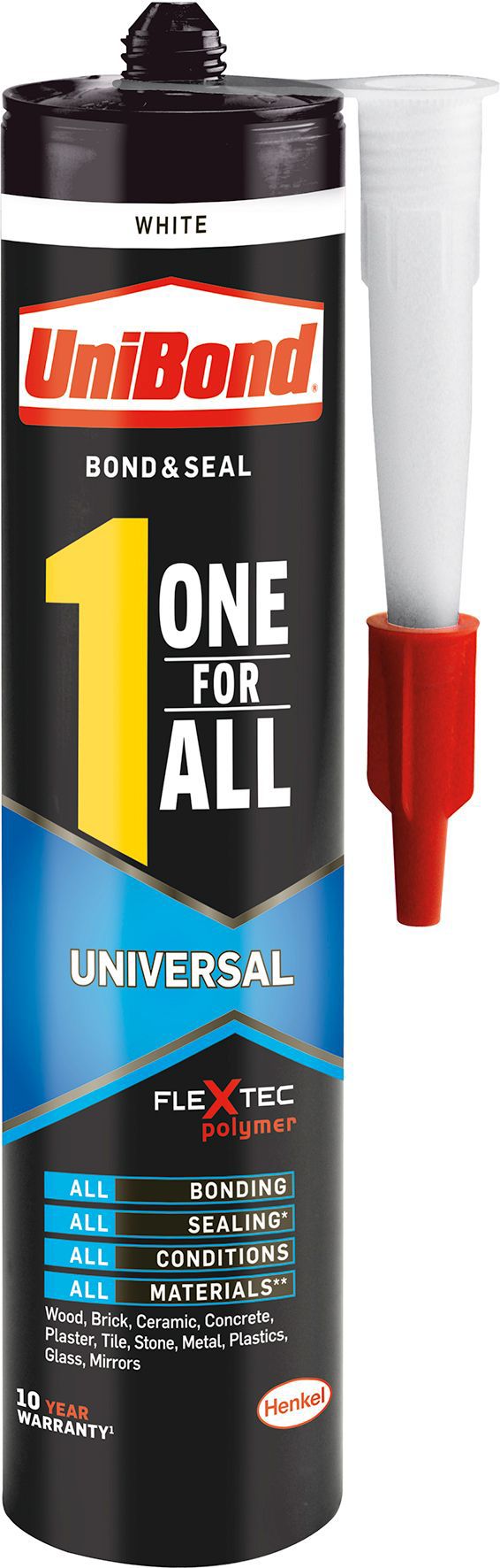 UniBond One for all universal White Grab adhesive & sealant