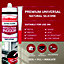 UniBond Perfect finish Black Silicone-based General-purpose Sealant, 300ml