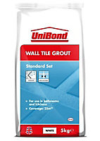UniBond Ready mixed White Tile Grout, 5kg