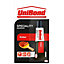 UniBond Specialty Rubber Not water resistant Solvented Clear Adhesive 30g 0.03kg