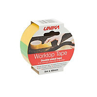 Unika Multicolour Worktop edging tape, (L)5m (W)40mm