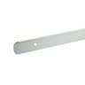 Unika Silver Aluminium Worktop end cap (H)28mm (W)6mm