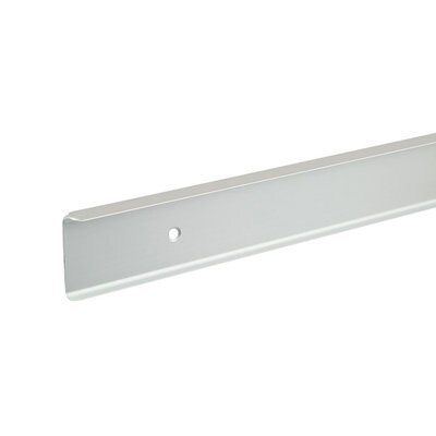 Unika Silver effect Worktop butt corner joint (H)38mm (W)15mm