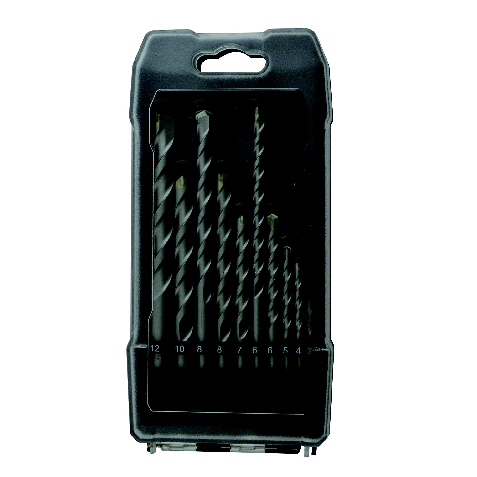 Universal 10 piece Masonry Drill bit set - DRS59676